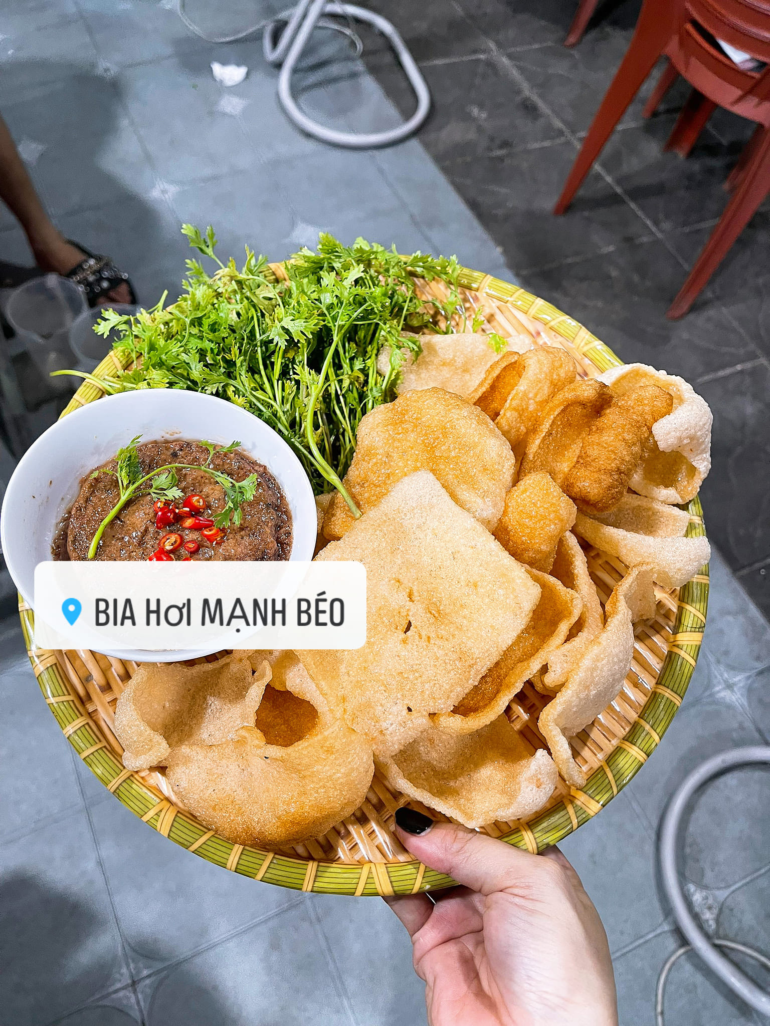 Phồng tôm xúc PATE