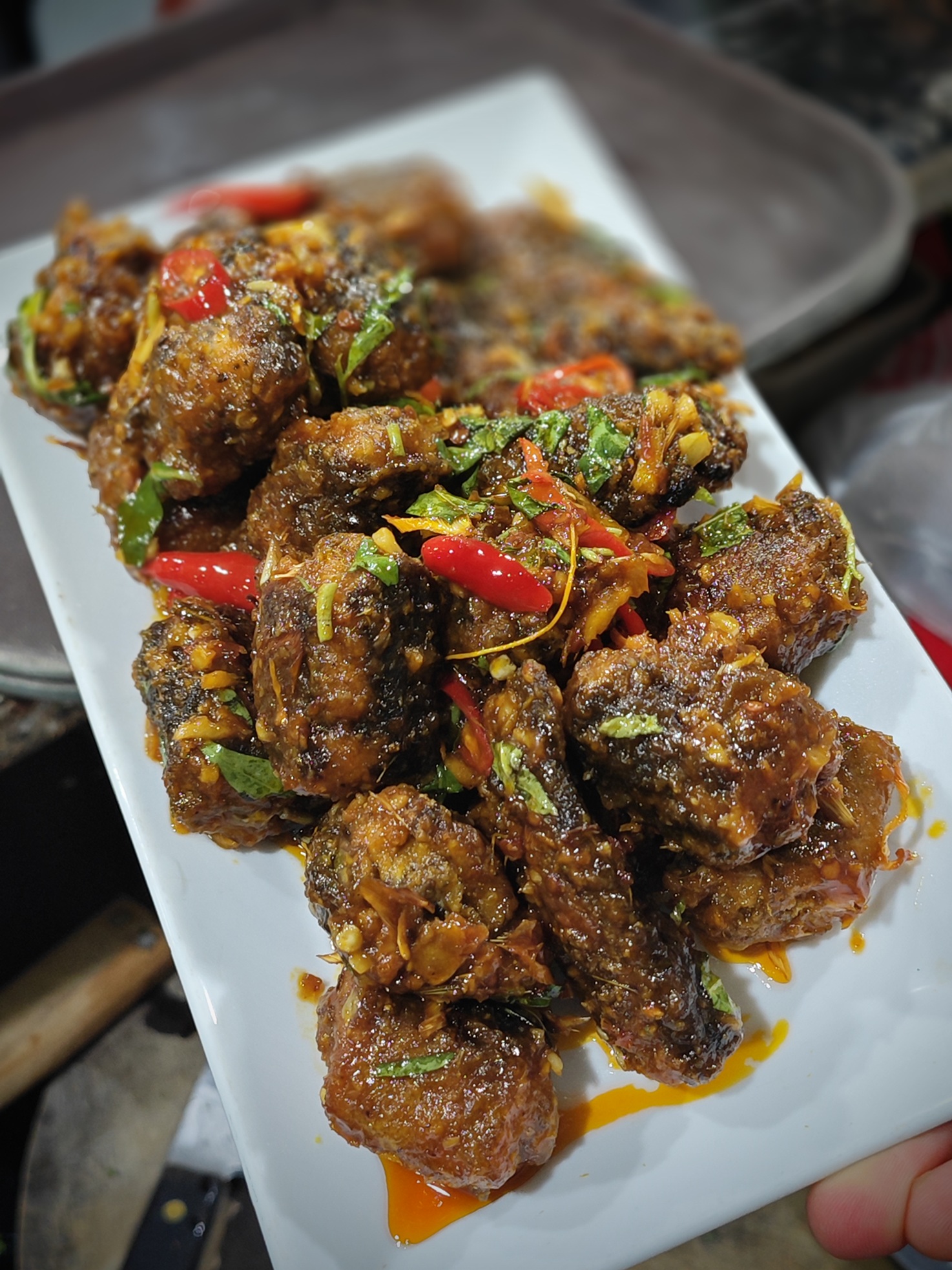 Lươn đồng sốt cay