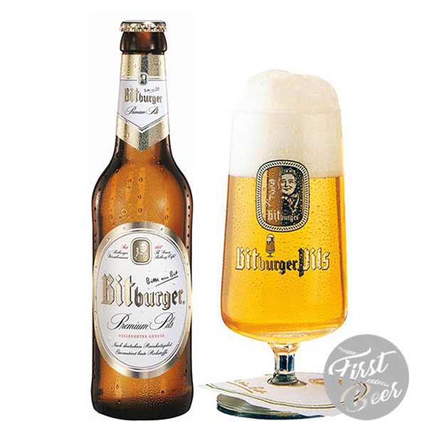 ia Đức Bitburger Chai 330ml – thùng 24 chai